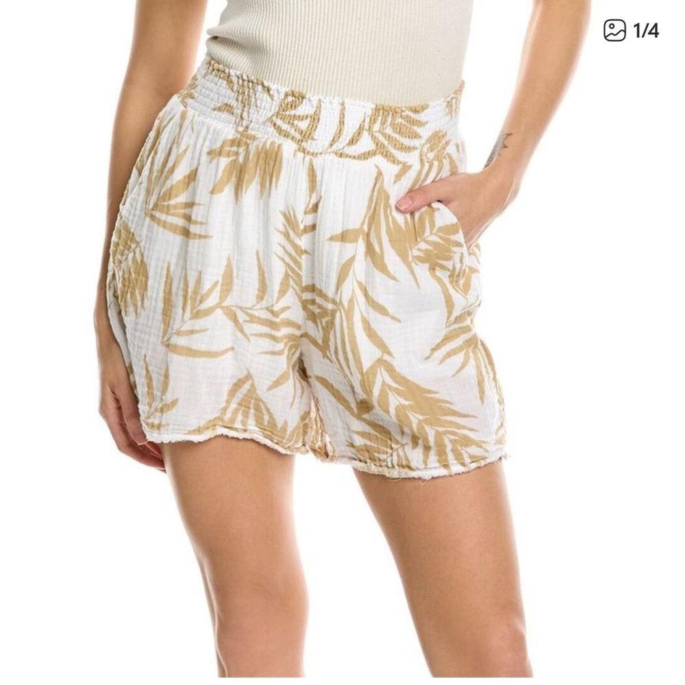 Michael Stars Sia gauze shorts NWT size Large